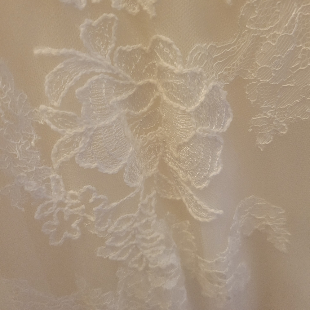 NEW! Enzoani strapless wedding dress - Picture 7 of 10